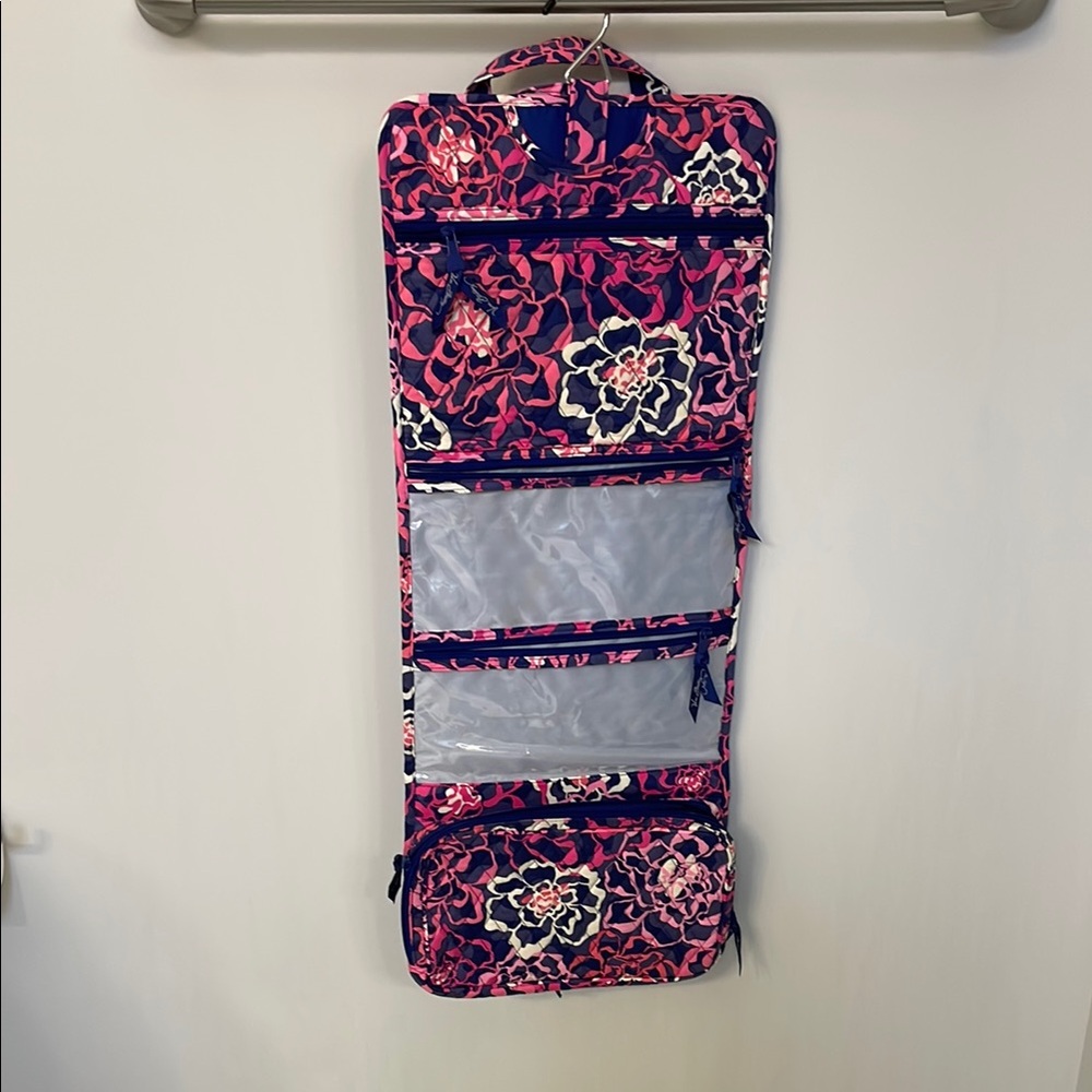 Vera Bradley Pink Floral Hanging Organizer